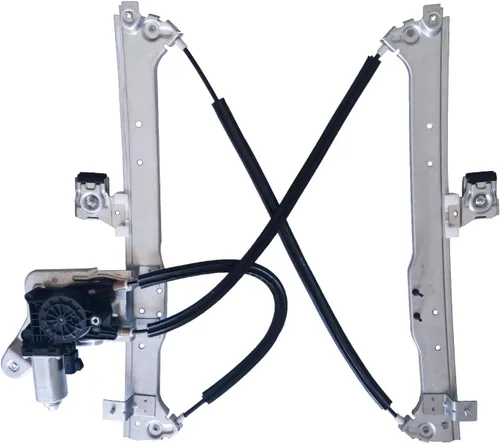 Vista 13 de SHOWSEN 741-444 Regulador de ventana trasera del lado del conductor con motor, compatible con Avalanche GMC Yukon XL 07-13, Cadillac Escalade ESV