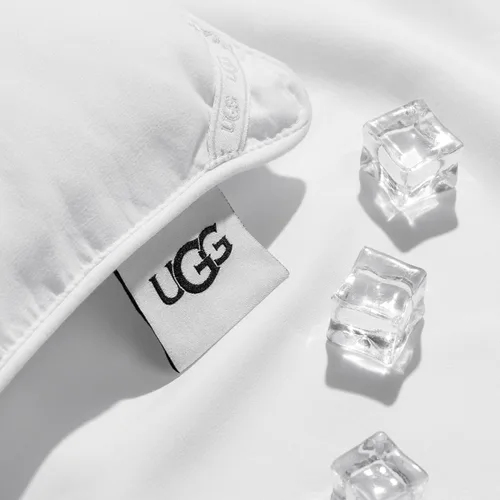Vista 4 de UGG Edredón Full/Queen con Inserto de Relleno de Plumón, Refrescante, Ligero, Alternativa al Plumón, Hipoalergénico, Lavable, Acolchado, Esponjoso