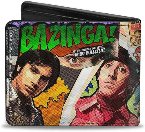 Vista 2 de Buckle-Down Billetera Bifold The Big Bang Theory