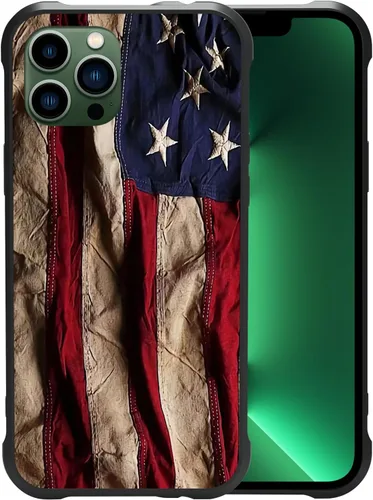 Vista 7 de Funda para iPhone 11 Pro, Funda con Bandera Americana para iPhone 11 Pro Diseño para Hombres Niños [Anti-Rayones] Antideslizante+A Prueba de Golpes