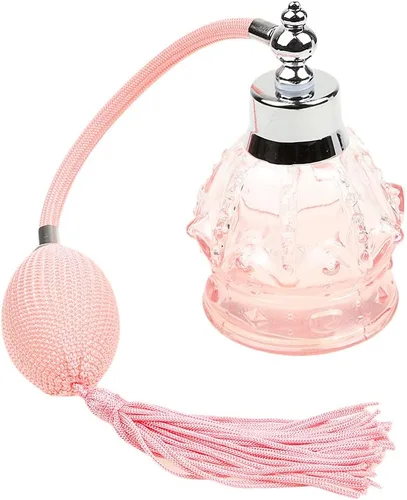 Vista 6 de None Branded YangLand - 1 botella de perfume vacía recargable de vidrio de 3.4 fl oz, botella de perfume recargable vintage, botella de vidrio