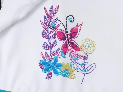 Vista 6 de COTRIO Trajes de baño para niñas, traje de baño de 2 piezas, Mirabel, Isabella, bikini Dolores, tankini Madrigal, traje de baño de aventura familiar