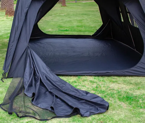 Vista 16 de KTT Extra Large Tent 6-10-12-14 Person(A),Family Cabin Tents,2 Rooms,3 Doors and 3 Windows with Mesh,Straight Wall,Waterproof,Double Layer,Big Tent
