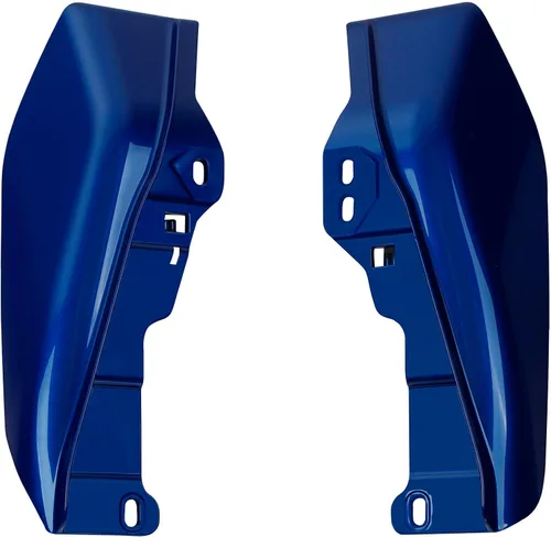 Vista 17 de HR3 Auburn Sunglo & Black Hole con escudo térmico de aire con marco medio deflectores compatibles con 2019 CVO Limited FLHTKSE Adecuado para Harley
