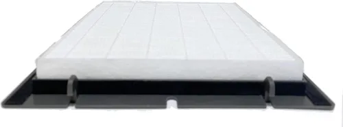 Vista 6 de Nispira Filtro de repuesto True HEPA compatible con Ivation 5 en 1 purificador de aire generador de ozono IVAOZAP04, paquete de 2