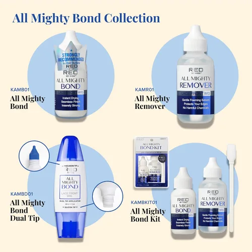 Vista 4 de KISS All Mighty - Adhesivo para peluca frontal con encaje