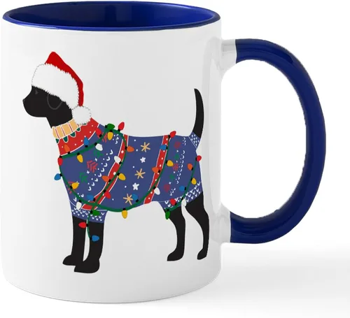 Vista 10 de CafePress Black Lab Mug Taza de café de cerámica de 11 oz (11.0 fl oz)