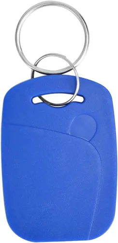 Vista 3 de Llaveros RFID de 13.56 MHZ para acceso a puerta, etiquetas RFID, llavero IC programable, llavero de tarjeta IC programable, paquete de 50
