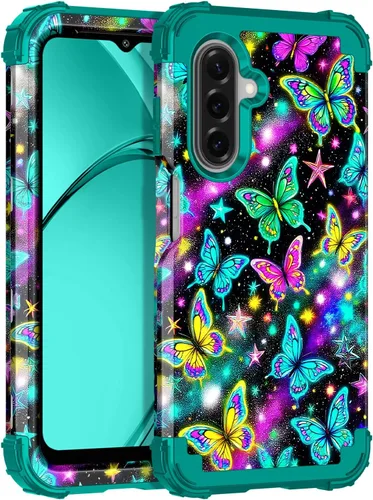 Vista 35 de Rancase para Galaxy S25, Funda de tres capas, protección resistente a los golpes, paraguas de plástico duro + funda protectora de goma de silicona