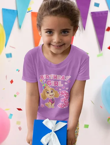 Vista 2 de Paw Patrol Skye - Camiseta ajustada para niña de 3 años