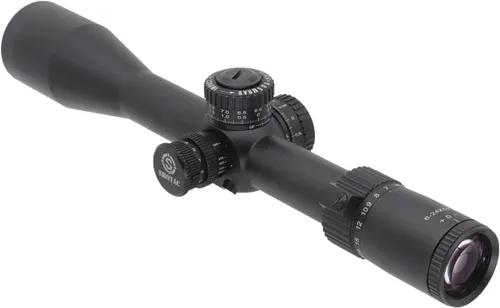 Vista 4 de SHOTAC Alcance de rifle 6-24X52, tubo de 1.339 in, alta resolución para disparos de largo alcance hasta 13,123.4 ft, FFP, IPX7 impermeable y a