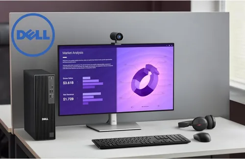 Vista 9 de Dell Escritorio Pro Slim QCS1250 SFF, nueva versión OptiPlex, 14ª generación i9-14900K (24 núcleos, hasta 6.0 GHz), 64 GB DDR5 RAM, 4 TB PCIe SSD