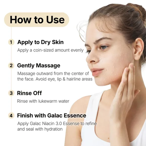 Vista 5 de MANYO Galactomy Enzyme Peeling Gel, Exfoliante Facial y Corporal, Removedor de Piel Muerta, Removedor de Puntos Negros, Gel Exfoliante Coreano