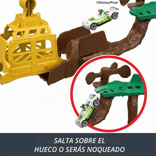 Vista 3 de Hot Wheels Disney y Pixar Toy Story 5 Buzz Lightyear - Juego de pistas