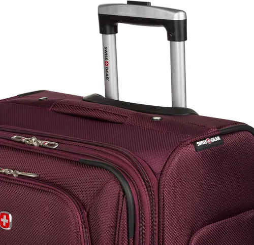 Vista 52 de SwissGear - Equipaje suave expandible Sion con ruedas, Negro