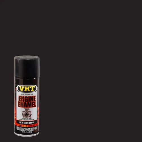 Vista 2 de VHT SP130 550° - Pintura en aerosol de esmalte para motor de alta temperatura, color negro mate – lata de 11 oz