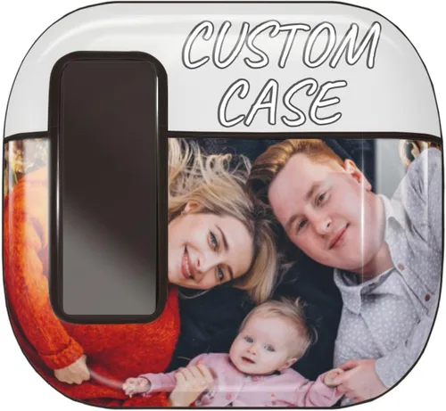 Vista 11 de Funda personalizada compatible con Airpods, funda protectora de PC compatible con AirPods de 1 y 2ª generación, funda personalizable compatible
