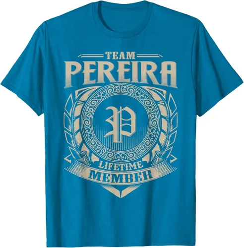 Vista 8 de Team PEREIRA Lifetime Member Apellido PEREIRA Family Vintage Camiseta, Negro