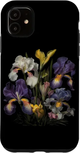 Vista 6 de iPhone 12 mini Iris Flower Garden Gardener Botanist Flowers Case