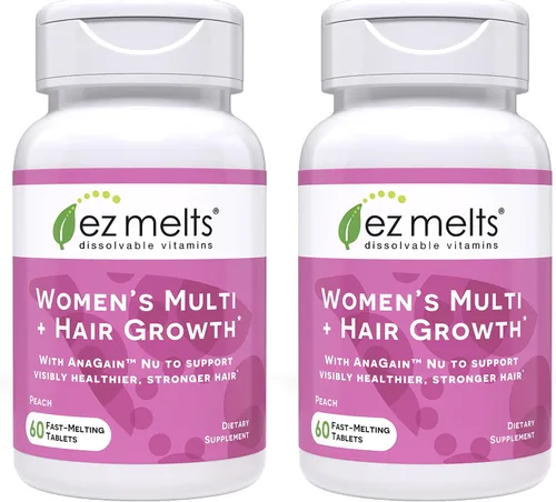 Vista 12 de EZ Melts Multivitamínico + Hierro - Multivitamínico diario para mujeres y hombres - Apoya niveles de energía saludables y protección antioxidante