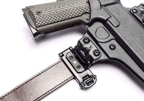 Vista 4 de Blade Tech-Holsters OWB Belt-Lok Mod (par) - Hecho en Estados Unidos - Accesorio de cinturón OWB de liberación rápida para fundas Blade-Tech Total