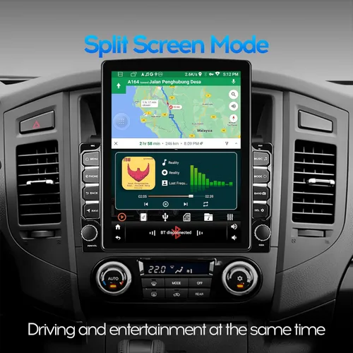Vista 7 de 9.7 "4Core IPS 2+32GB IPS pantalla vertical Android Car Radio Audio Video Receptores estéreo para 2Din Raido modelo con CarPlay Android Auto WiFi BT