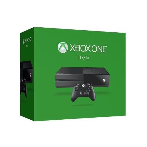 Vista 2 de Microsoft Xbox One Console 1TB HDD with Accessories - Black