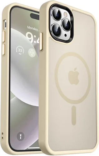 Vista 29 de MOCCA - Funda magnética resistente para iPhone XR de 6.1 pulgadas, compatible con MagSafe, funda con protección contra caídas de grado militar