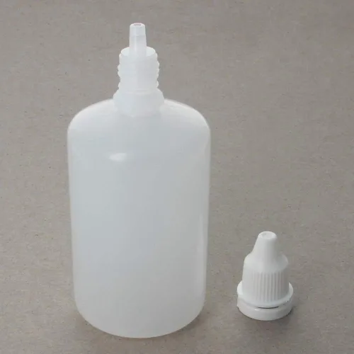 Vista 5 de Othmro Botellas cuentagotas de plástico de ojo de laboratorio de polietileno de 3.3 onzas, 3 piezas, 3.4 fl oz de gotero líquido exprimible