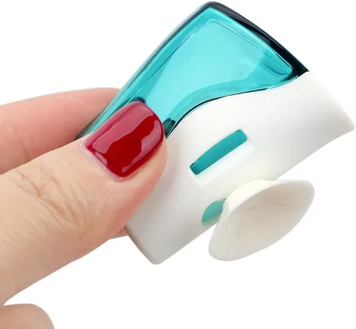 Vista 5 de Estuche para cepillos de dientes con ventosa, 3 piezas de soporte para cepillos de dientes de pared con funda, soporte para cepillos de dientes