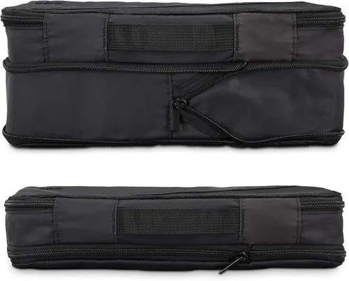 Vista 4 de Samsonite Juego de cubos de compresión de 3 piezas, color negro