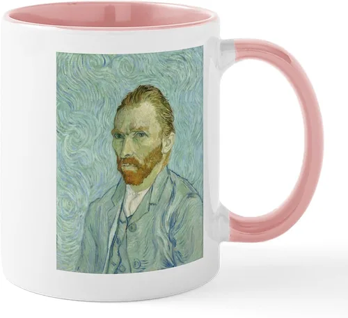 Vista 30 de CafePress Irises By Vincent Van Gogh Taza de café de cerámica de 11 oz (11.0 fl oz)