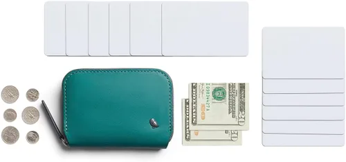 Vista 6 de Bellroy Folio Mini (Wallet, Bolsa de monedas), verde azulado