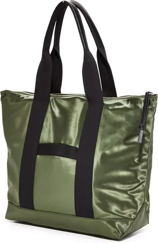 Vista 3 de Rebecca Minkoff - Bolso de mano de nailon para mujer verde talla única