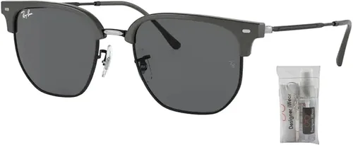 Vista 2 de Ray-Ban RB4416 - Gafas de sol irregulares para hombres y mujeres + paquete con kit de gafas de cortesía de diseñador iWear