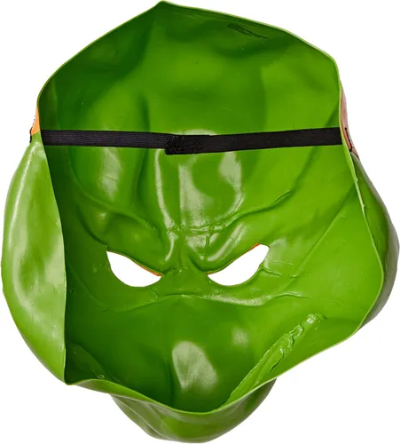 Vista 2 de Nickelodeon Teenage Mutant Ninja Turtles Michelangelo de adultos 34Máscara