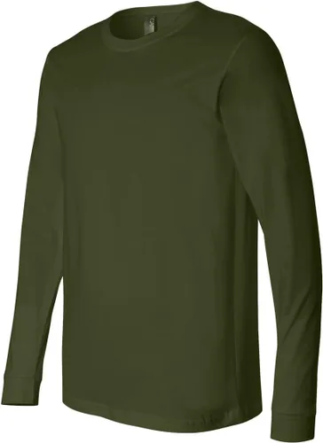 Vista 2 de Canvas Men's - Camiseta de manga larga 100% algodón de 4.2 onzas, modelo Filmore 3501para hombre