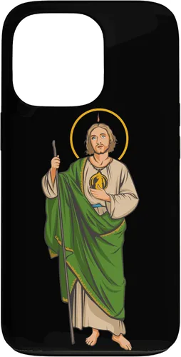 Vista 10 de San Judas Tadeo, Santo de las causas difíciles - Funda para iPhone 17