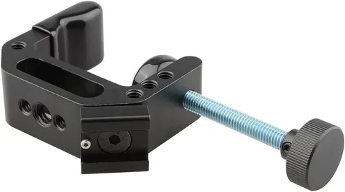 Vista 4 de CAMVATE Soporte de montaje de escritorio con abrazadera C Soporte articulado Cold Hot Shoe Mount