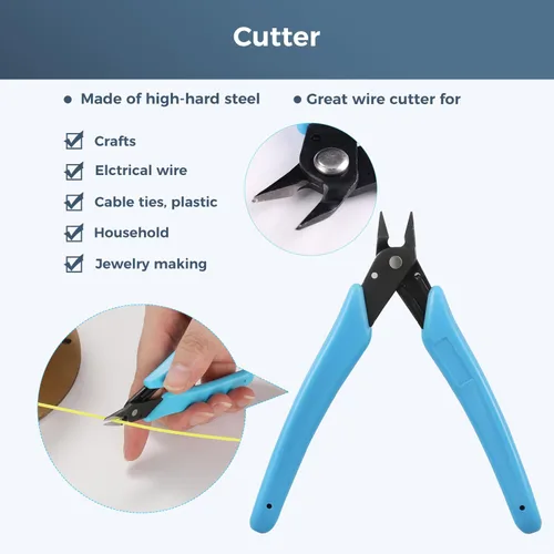Vista 7 de Kit de herramientas de impresora 3D Sovol, 17 piezas de accesorios para impresora 3D con herramienta de limpieza de boquilla extrusora de tamaño L
