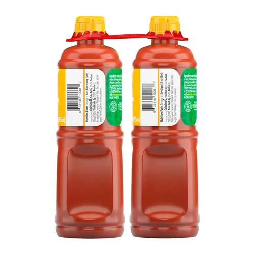 Vista 2 de Salsa picante de chamoy frutal Tajin 15.38 oz (paquete de 2)