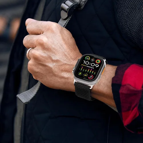 Vista 7 de Trail Loop - Correa de nailon compatible con Apple Watch