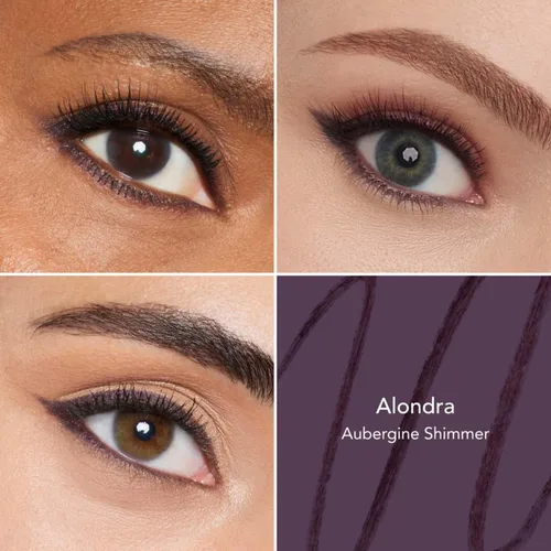 Vista 3 de Thrive Causemetics Lápiz delineador de ojos Infinity impermeable, con sacapuntas integrado y punta anti-manchas, de larga duración, a prueba
