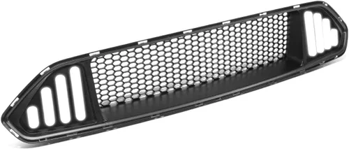 Vista 11 de DNA MOTORING GRF-LB-FM15-T1W-FL - Parrilla de parachoques delantero inferior de malla de panal con LED DRL compatible con base Ford Mustang 15-17