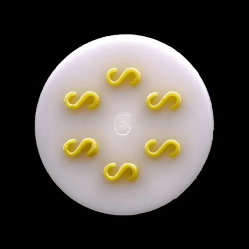 Vista 4 de Discos en forma de pasta Casarecce aptos para máquina automática de pasta y fideos Philips, accesorios para hacer pasta, electrodomésticos