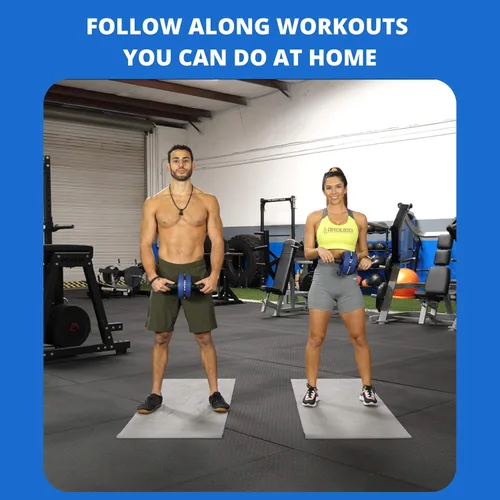 Vista 3 de Critical Bench Ultimate Ab Wheel Workout DVD Fitness Equipment for Core Strength Training, Six Pack Abs & Full Body Fitness Program