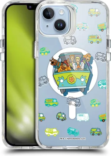 Vista 44 de Head Case Designs Funda con licencia oficial de Scooby-Doo Capture Character Art a prueba de golpes [protección de grado militar] compatible
