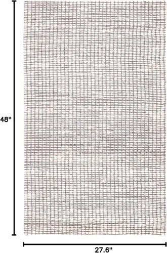 Vista 3 de SAFAVIEH Marbella Collection - Alfombra decorativa, 2 pies 3 pulgadas x 4 pies, marfil, yute hecho a mano, ideal para zonas de alto tráfico
