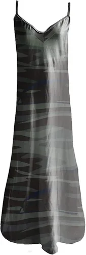 Vista 4 de SMIDOW Vestidos de verano para mujer 2023 sexy cuello en V, tirantes delgados, vestido largo con estampado floral, casual, para la playa