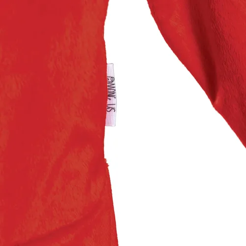 Vista 4 de Disguise Disfraz de impostor rojo de Among Us, overol con capucha oficial de Among Us para niños